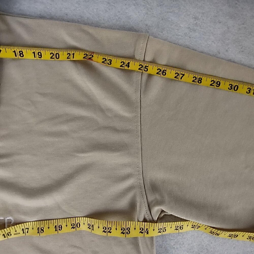 Fashion Nova Taupe One For Two T Shirt Autumn/Winter Dress Size M (NWT) - Picture 9 of 12